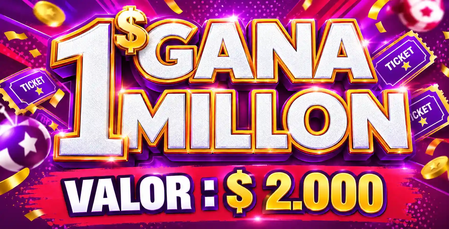Gana 2 millones